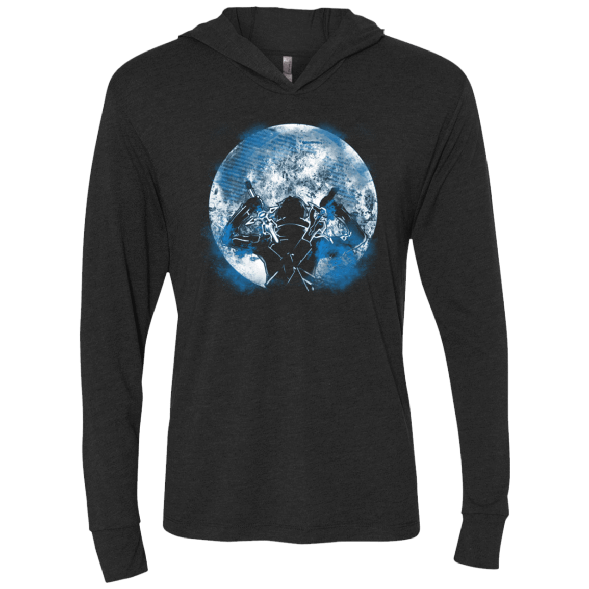 T-Shirts Vintage Black / X-Small MALE GAMER Triblend Long Sleeve Hoodie Tee