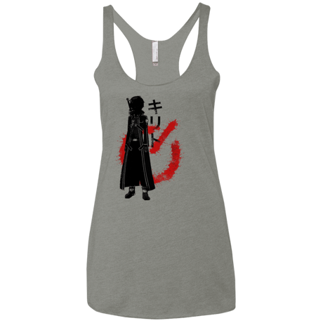 T-Shirts Venetian Grey / X-Small Male gamer Women's Triblend Racerback Tank