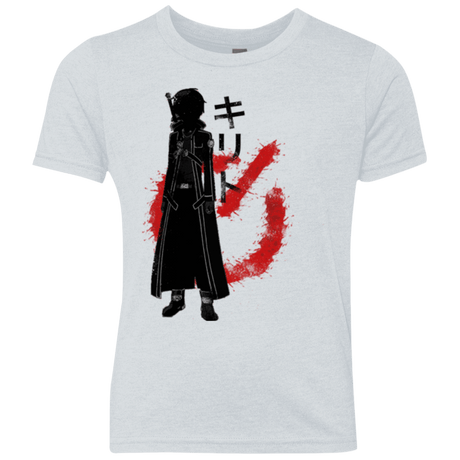 T-Shirts Heather White / YXS Male gamer Youth Triblend T-Shirt