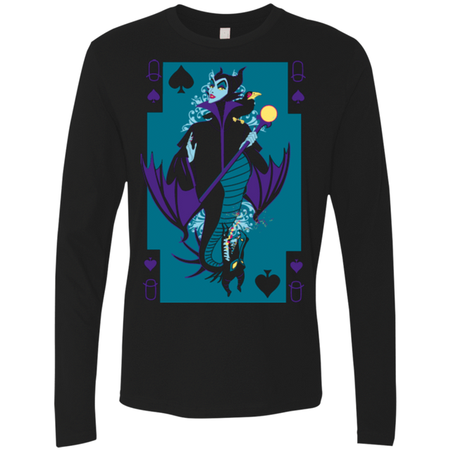 T-Shirts Black / Small Maleficard Men's Premium Long Sleeve