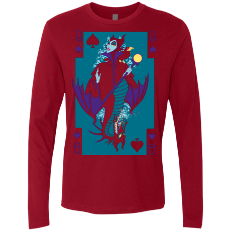 T-Shirts Cardinal / Small Maleficard Men's Premium Long Sleeve