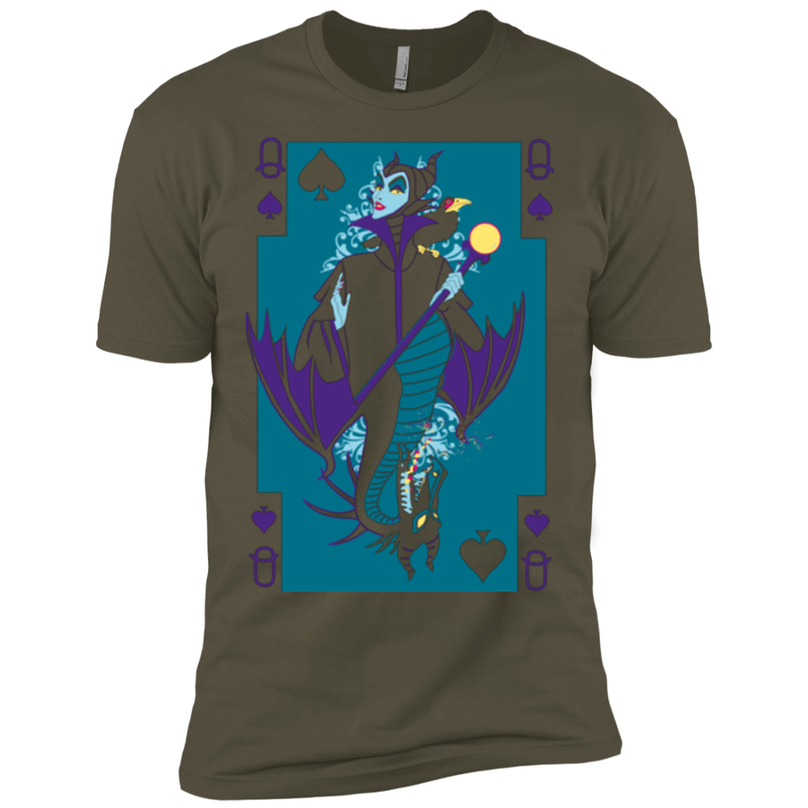 T-Shirts Military Green / X-Small Maleficard Men's Premium T-Shirt