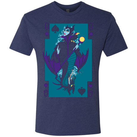 T-Shirts Vintage Navy / Small Maleficard Men's Triblend T-Shirt