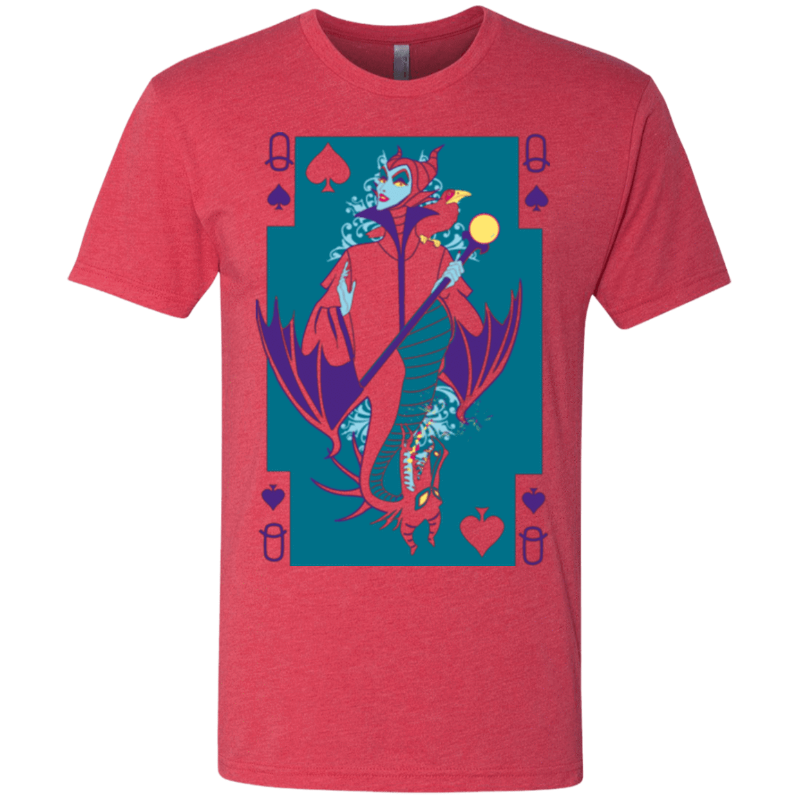 T-Shirts Vintage Red / Small Maleficard Men's Triblend T-Shirt