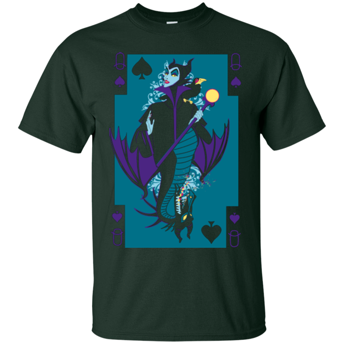 T-Shirts Forest Green / Small Maleficard T-Shirt
