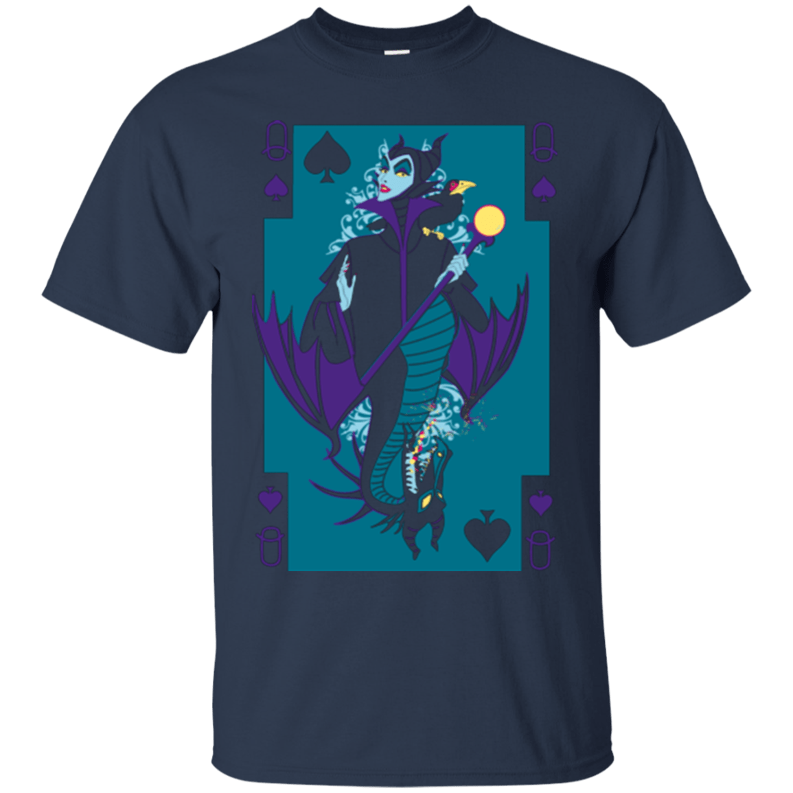 T-Shirts Navy / Small Maleficard T-Shirt
