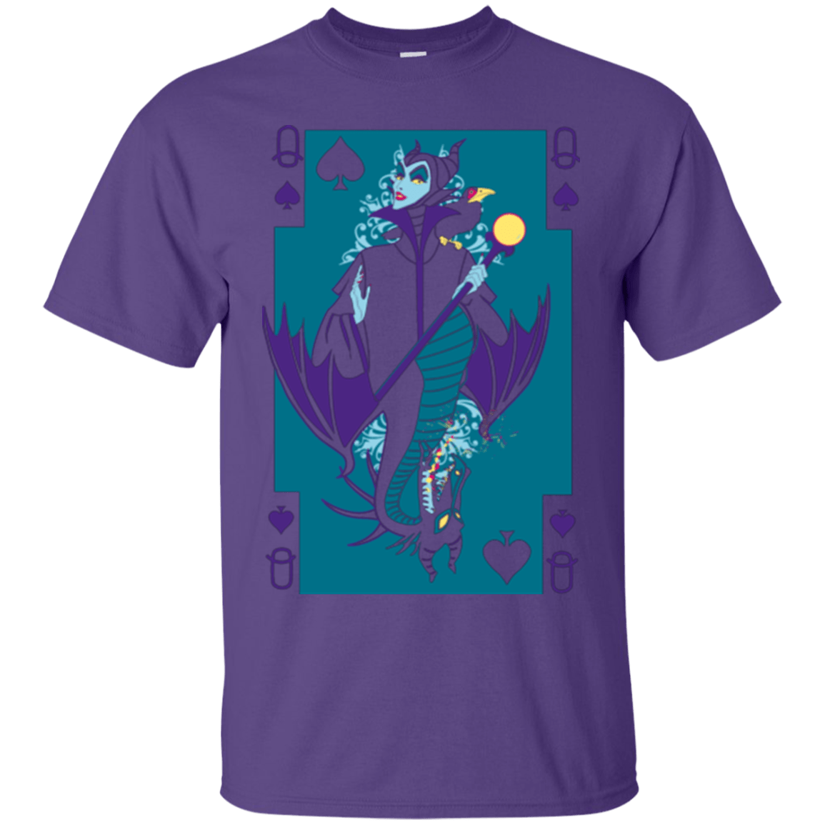 T-Shirts Purple / Small Maleficard T-Shirt