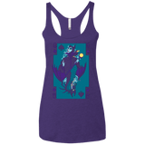 T-Shirts Purple / X-Small Maleficard Women's Triblend Racerback Tank