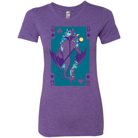 T-Shirts Purple Rush / Small Maleficard Women's Triblend T-Shirt
