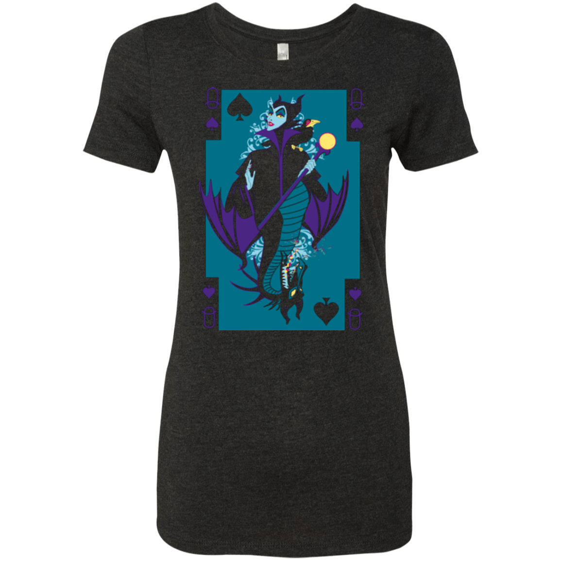 T-Shirts Vintage Black / Small Maleficard Women's Triblend T-Shirt