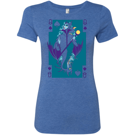 T-Shirts Vintage Royal / Small Maleficard Women's Triblend T-Shirt