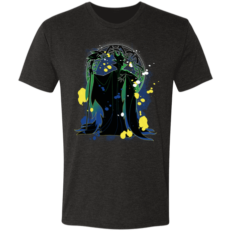 T-Shirts Vintage Black / S Maleficent Men's Triblend T-Shirt