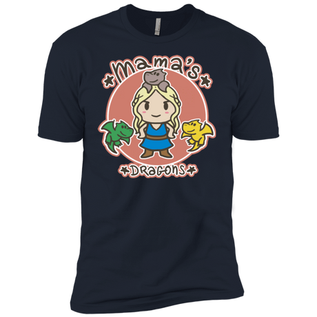 T-Shirts Midnight Navy / YXS Mamas Dragons Boys Premium T-Shirt