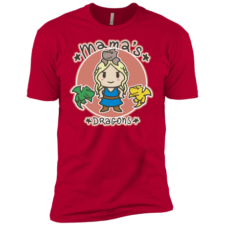 T-Shirts Red / YXS Mamas Dragons Boys Premium T-Shirt
