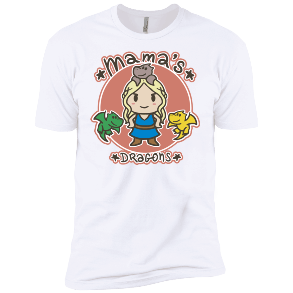 Mamas Dragons Boys Premium T-Shirt
