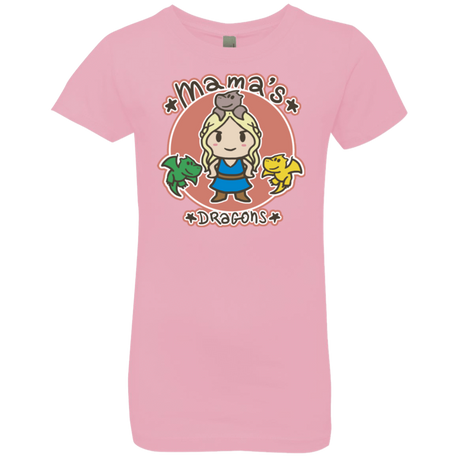T-Shirts Light Pink / YXS Mamas Dragons Girls Premium T-Shirt