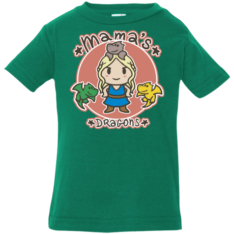 T-Shirts Kelly / 6 Months Mamas Dragons Infant PremiumT-Shirt
