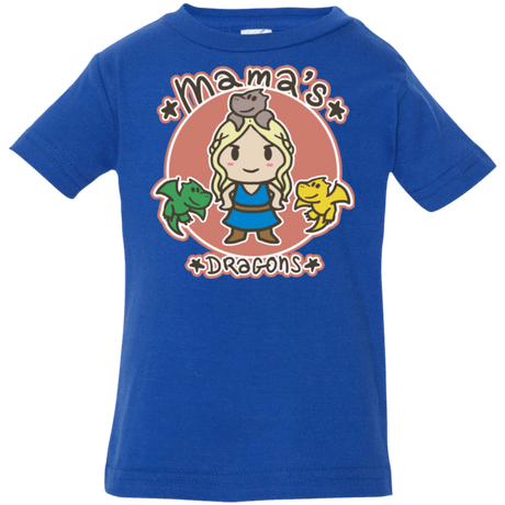 T-Shirts Royal / 6 Months Mamas Dragons Infant PremiumT-Shirt
