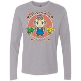 T-Shirts Heather Grey / Small Mamas Dragons Men's Premium Long Sleeve