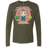 T-Shirts Military Green / Small Mamas Dragons Men's Premium Long Sleeve