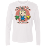 T-Shirts White / Small Mamas Dragons Men's Premium Long Sleeve