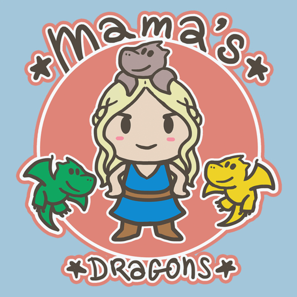 T-Shirts Mamas Dragons T-Shirt