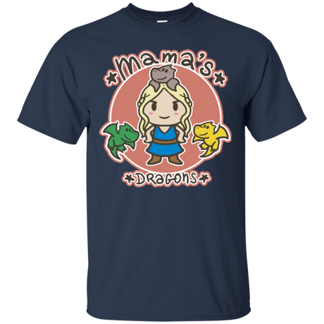 T-Shirts Navy / Small Mamas Dragons T-Shirt