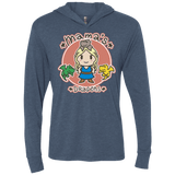 T-Shirts Indigo / X-Small Mamas Dragons Triblend Long Sleeve Hoodie Tee