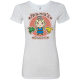 T-Shirts Heather White / Small Mamas Dragons Women's Triblend T-Shirt