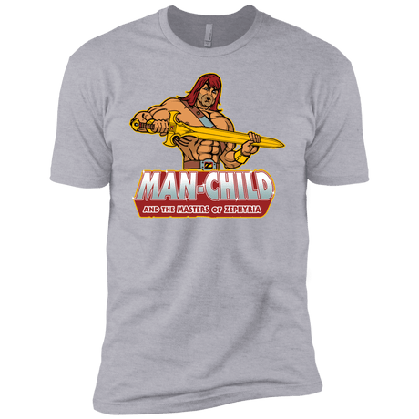 T-Shirts Heather Grey / YXS Man Child Boys Premium T-Shirt