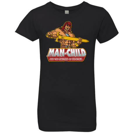 T-Shirts Black / YXS Man Child Girls Premium T-Shirt