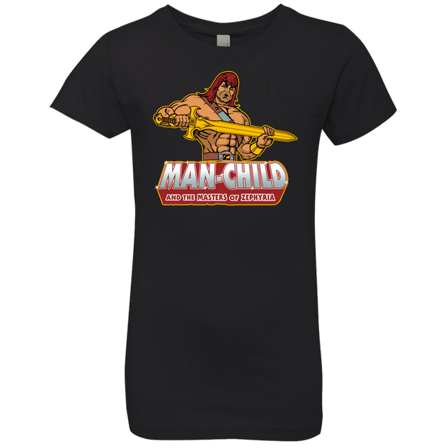 T-Shirts Black / YXS Man Child Girls Premium T-Shirt