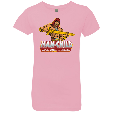 T-Shirts Light Pink / YXS Man Child Girls Premium T-Shirt