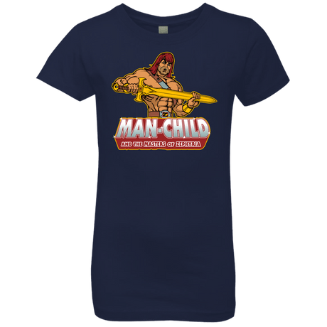 T-Shirts Midnight Navy / YXS Man Child Girls Premium T-Shirt