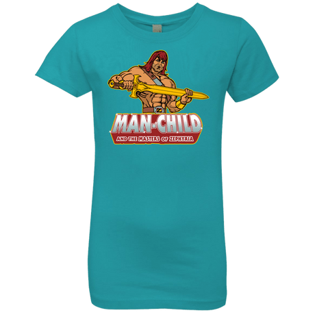 T-Shirts Tahiti Blue / YXS Man Child Girls Premium T-Shirt