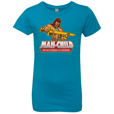 T-Shirts Turquoise / YXS Man Child Girls Premium T-Shirt