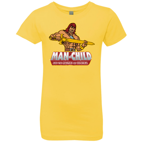 T-Shirts Vibrant Yellow / YXS Man Child Girls Premium T-Shirt