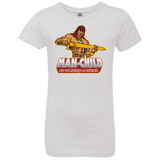 T-Shirts White / YXS Man Child Girls Premium T-Shirt