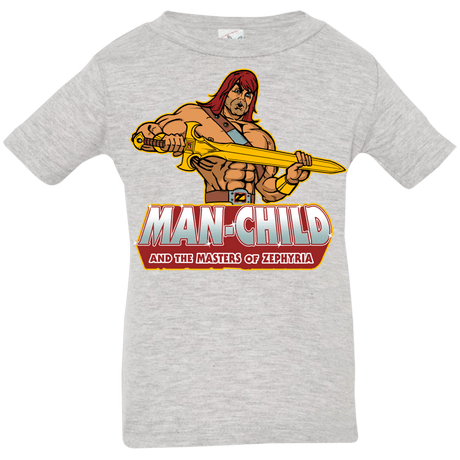 T-Shirts Heather Grey / 6 Months Man Child Infant Premium T-Shirt