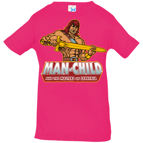 T-Shirts Hot Pink / 6 Months Man Child Infant Premium T-Shirt