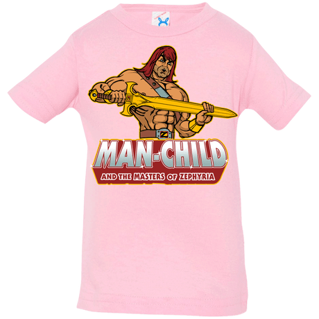 T-Shirts Pink / 6 Months Man Child Infant Premium T-Shirt
