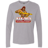 T-Shirts Heather Grey / S Man Child Men's Premium Long Sleeve