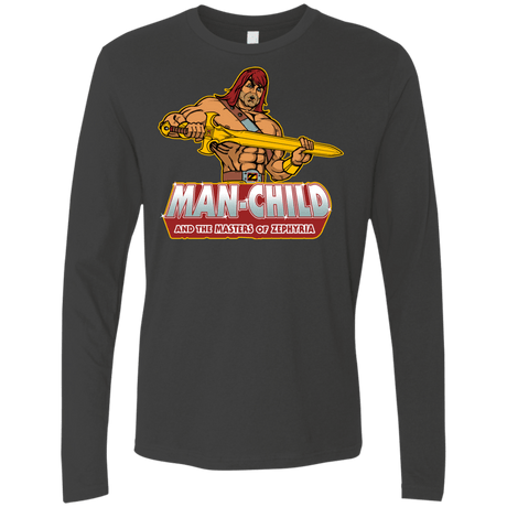 T-Shirts Heavy Metal / S Man Child Men's Premium Long Sleeve