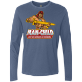 T-Shirts Indigo / S Man Child Men's Premium Long Sleeve