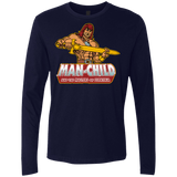 T-Shirts Midnight Navy / S Man Child Men's Premium Long Sleeve