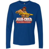 T-Shirts Royal / S Man Child Men's Premium Long Sleeve