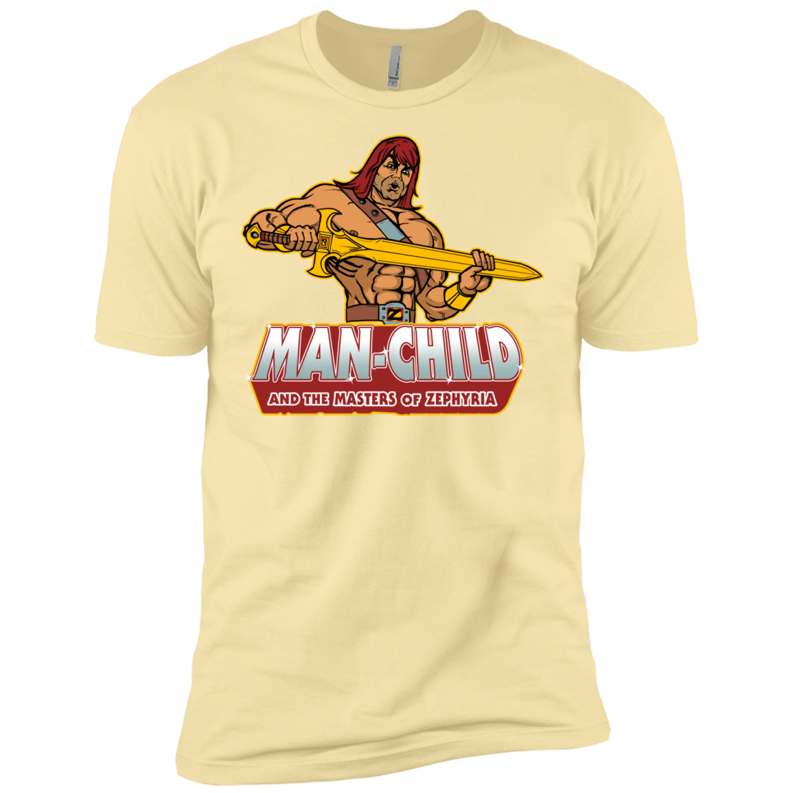 T-Shirts Banana Cream / X-Small Man Child Men's Premium T-Shirt