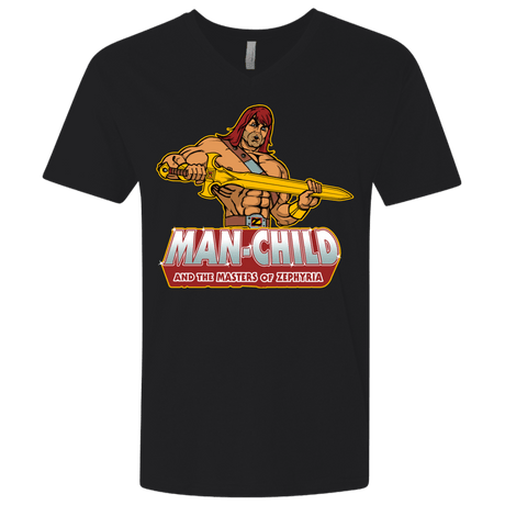 T-Shirts Black / X-Small Man Child Men's Premium V-Neck