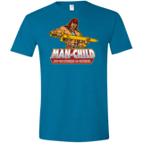 T-Shirts Antique Sapphire / S Man Child Men's Semi-Fitted Softstyle