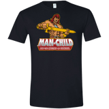 T-Shirts Black / X-Small Man Child Men's Semi-Fitted Softstyle